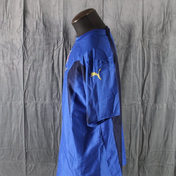 Team Italy Jersey (Retro) - 2006 Home Jersey 9 Luca Toni by Puma - Men's XL - Picture 4 of 9